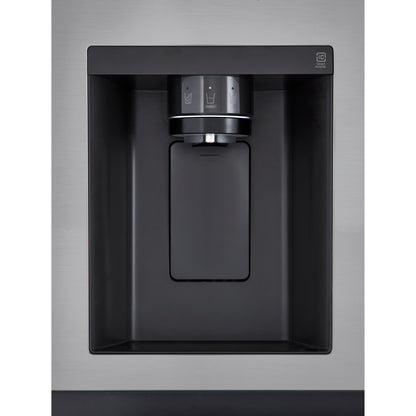 LG 36-inch, 23 cu.ft. Counter-Depth Side-by-Side Refrigerator with External Water and Ice Dispensing System LRSXC2306S IMAGE 19