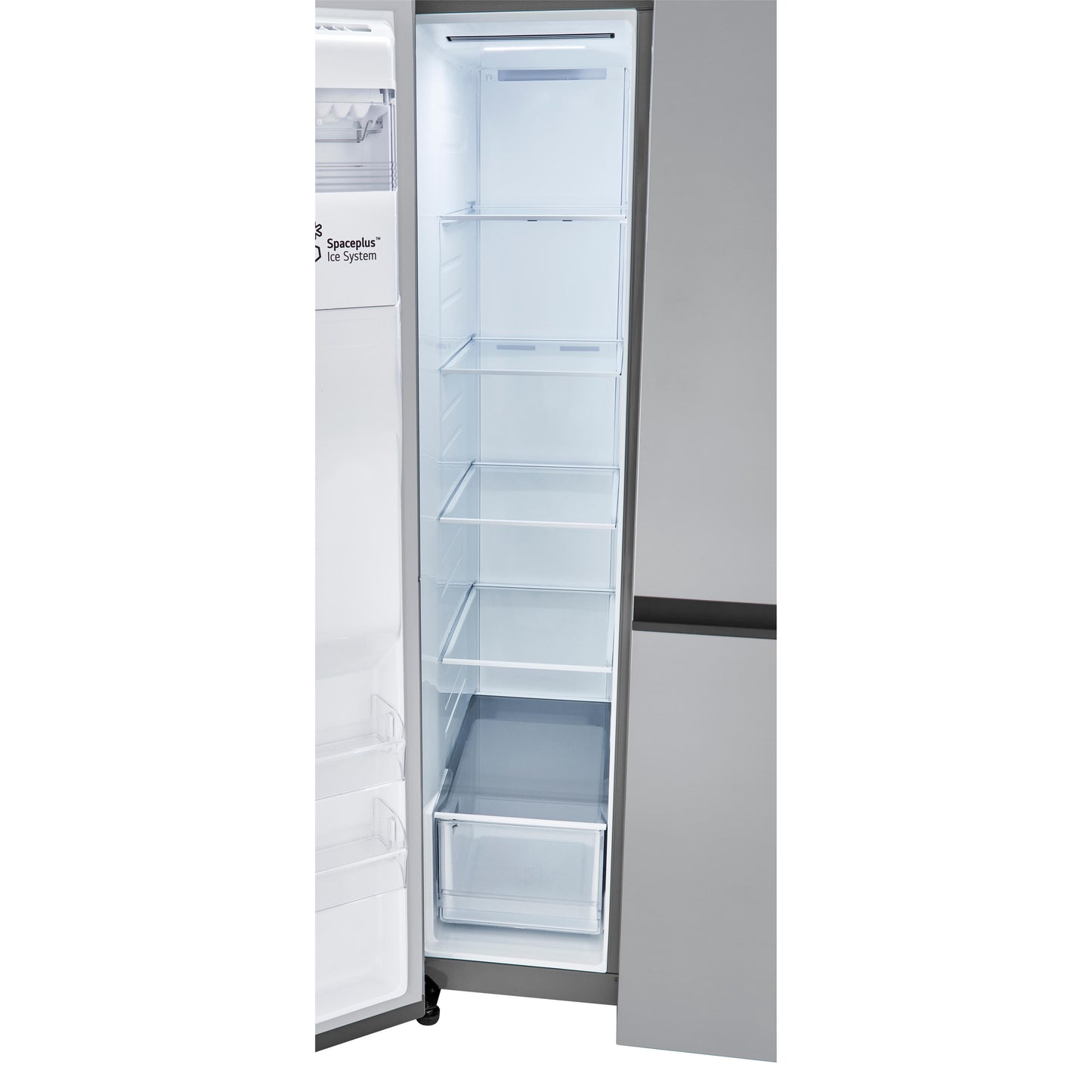 LG 36-inch, 23 cu.ft. Counter-Depth Side-by-Side Refrigerator with External Water and Ice Dispensing System LRSXC2306S IMAGE 6