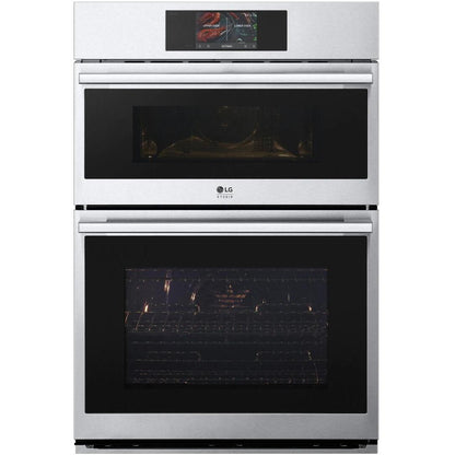  LG STUDIO Studio 30-inch, 6.4 cu.ft. Built-in Combination Oven with True Convection Technology WCES6428F IMAGE 1