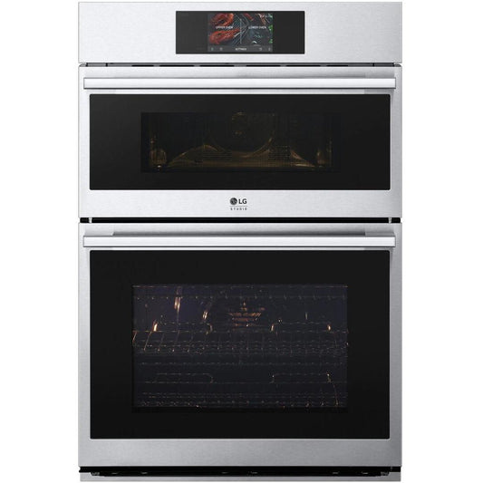  LG STUDIO Studio 30-inch, 6.4 cu.ft. Built-in Combination Oven with True Convection Technology WCES6428F IMAGE 1