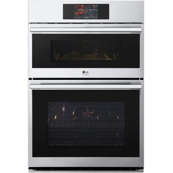 LG STUDIO Studio 30-inch, 6.4 cu.ft. Built-in Combination Oven with True Convection Technology WCES6428F