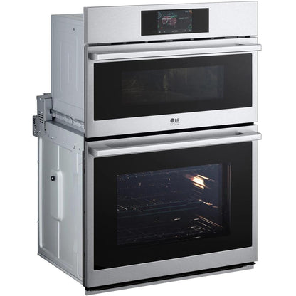  LG STUDIO Studio 30-inch, 6.4 cu.ft. Built-in Combination Oven with True Convection Technology WCES6428F IMAGE 4