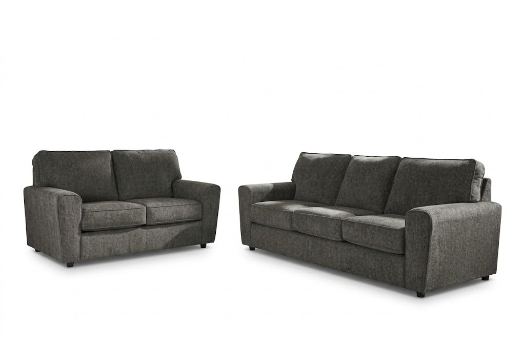Twin Harbor 2PC Living Room Set in Granite
