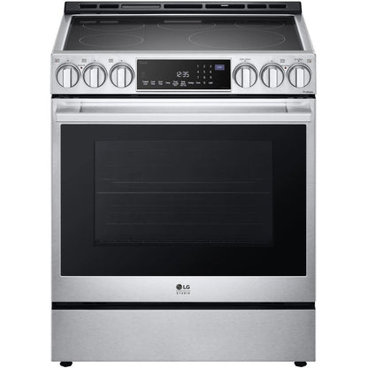  LG STUDIO Studio 30-inch Freestanding Electric Slide-in Range with ProBake Convection ™ Technology LSES6338F IMAGE 1