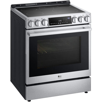  LG STUDIO Studio 30-inch Freestanding Electric Slide-in Range with ProBake Convection ™ Technology LSES6338F IMAGE 2