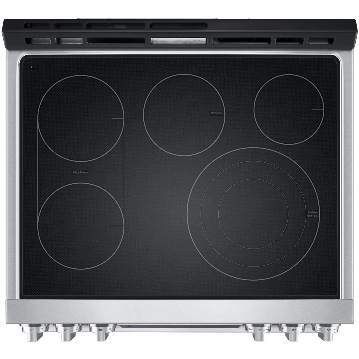  LG STUDIO Studio 30-inch Freestanding Electric Slide-in Range with ProBake Convection ™ Technology LSES6338F IMAGE 3