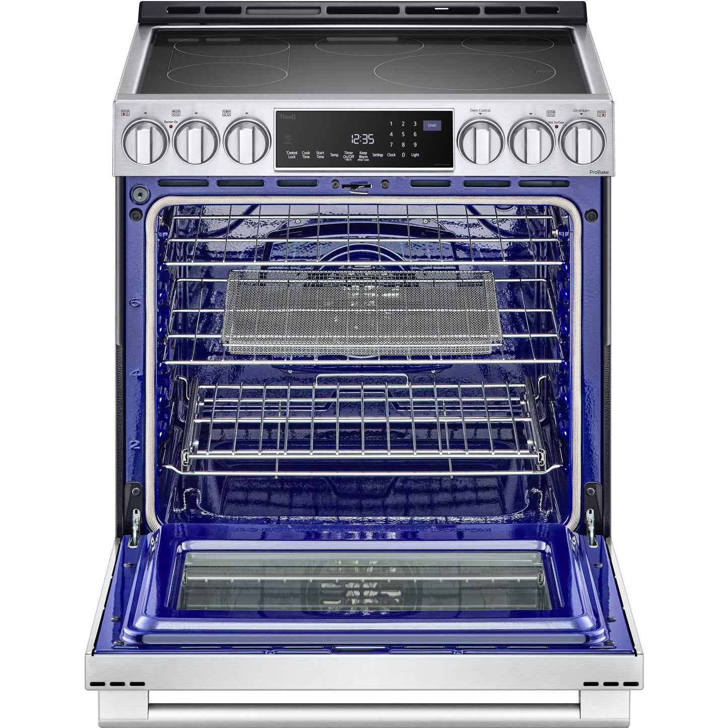  LG STUDIO Studio 30-inch Freestanding Electric Slide-in Range with ProBake Convection ™ Technology LSES6338F IMAGE 7