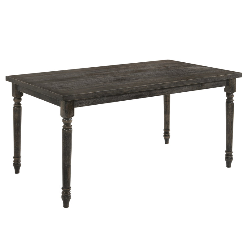 Mesa de comedor rectangular Claudia II de 60" de largo