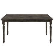 Mesa de comedor rectangular Claudia II de 60" de largo