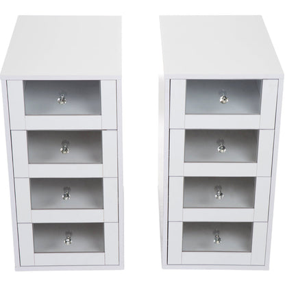 SlayStation 2.0 Glass Tabletop and 4 Drawer Units Bundle