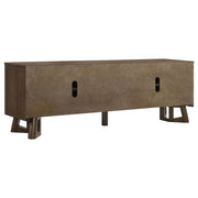 Trotter 71-inch 4-Door Wood TV Stand Media Console Brown