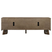 Trotter 71-inch 4-Door Wood TV Stand Media Console Brown