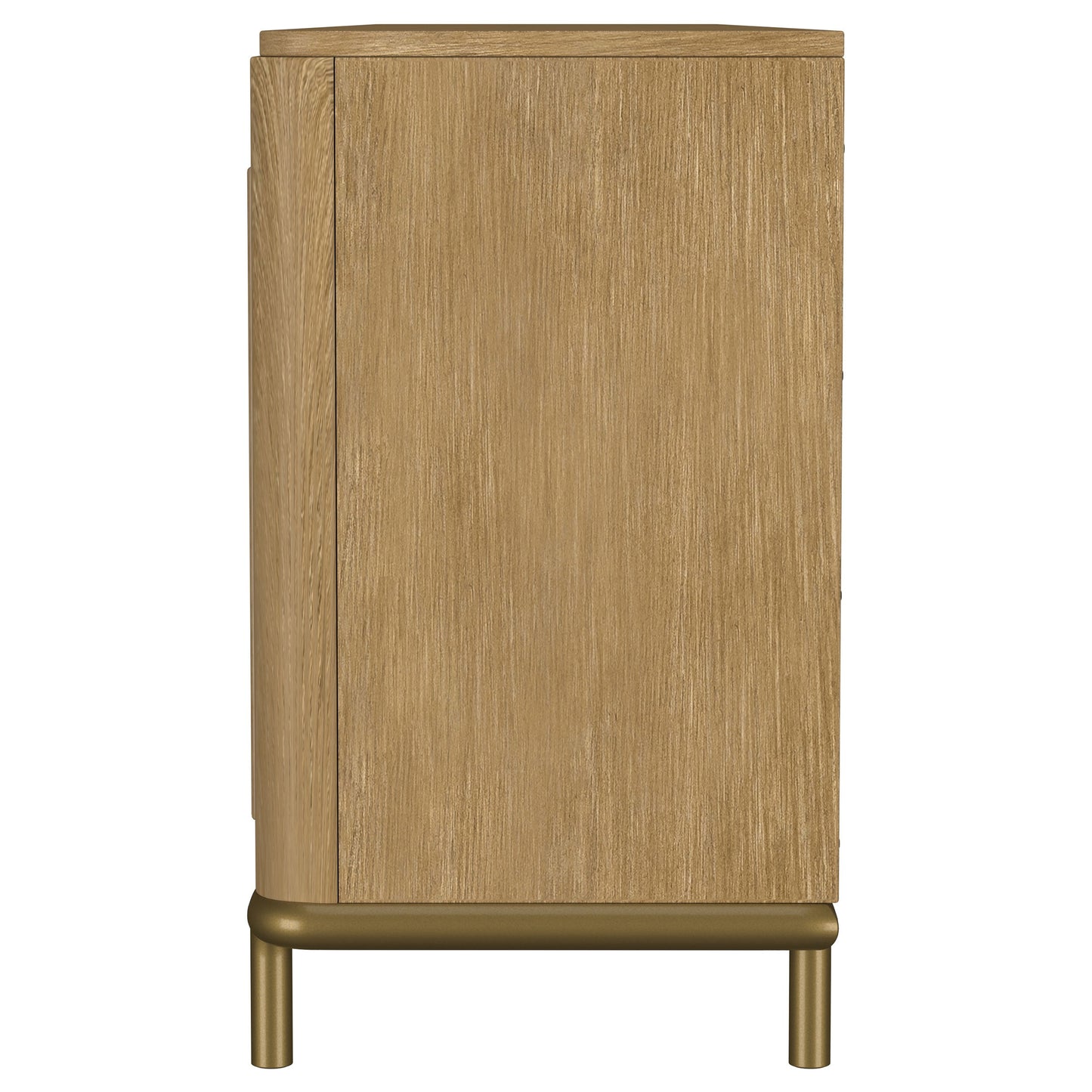 Consola multimedia con soporte para TV de 2 puertas Arini Rattan Cane