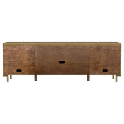 Arini Rattan Cane 2-door TV Stand Media Console