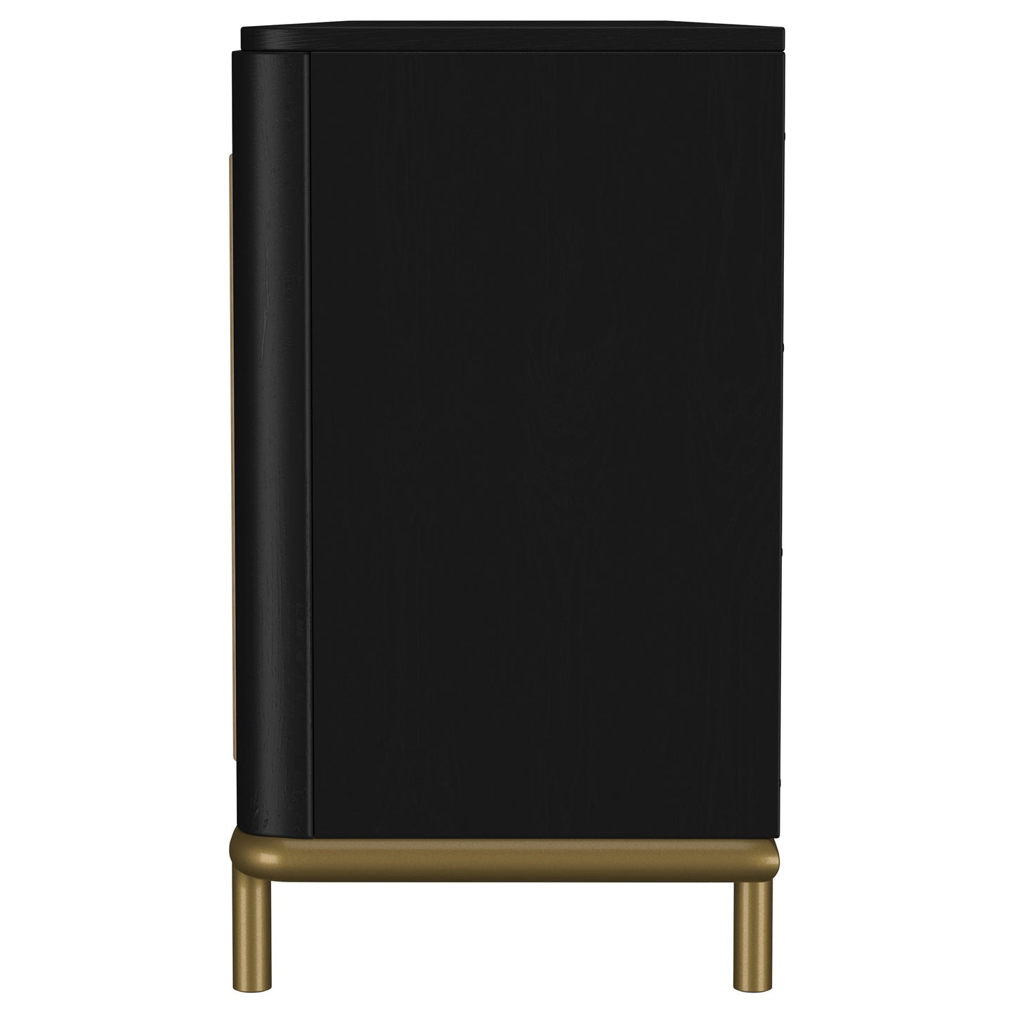 Consola multimedia con soporte para TV de 2 puertas Arini Rattan Cane