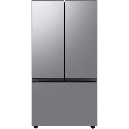 Samsung Bespoke 36-inch, 24 cu.ft. Counter-Depth French Door Refrigerator with Dual Ice Maker RF24BB6600QLAA IMAGE 1