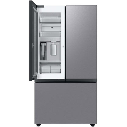 Samsung Bespoke 36-inch, 30 cu.ft. French Door Refrigerator with Dual Ice Maker RF30BB6600QLAA IMAGE 5