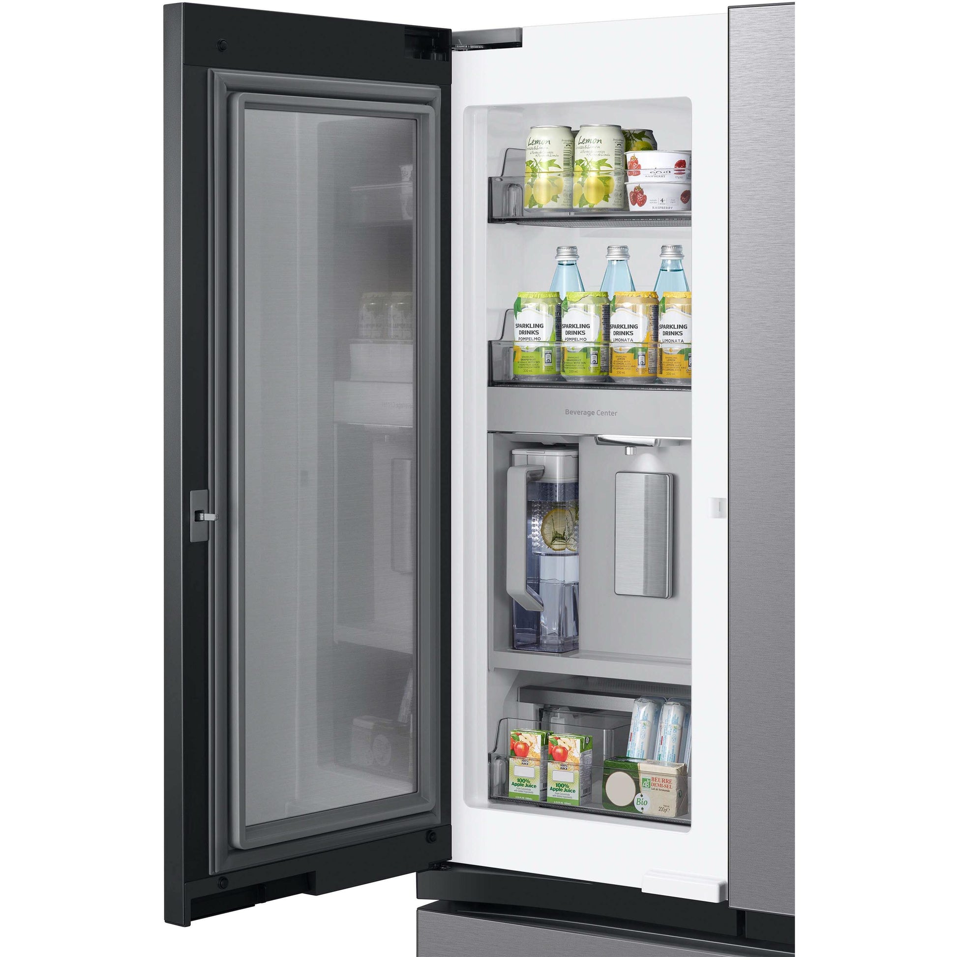 Samsung Bespoke 36-inch, 30 cu.ft. French Door Refrigerator with Beverage Center™ RF30BB6600APAA IMAGE 3