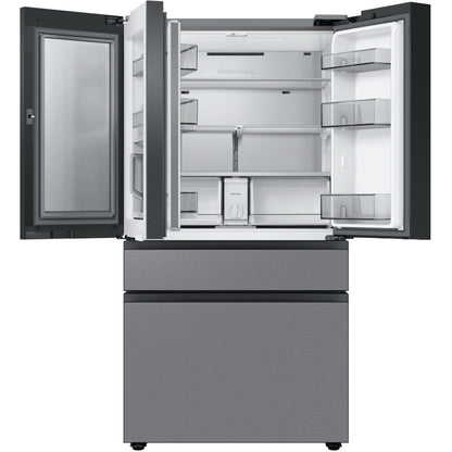 Samsung Bespoke 36-inch, 23 cu.ft. Counter-Depth 4-Door Refrigerator with Dual Ice Maker RF23BB8600QLAA IMAGE 4