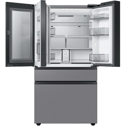 Samsung Bespoke 36-inch, 28.8 cu.ft. 4-Door Refrigerator with Dual Ice Maker RF29BB8600QLAA IMAGE 4