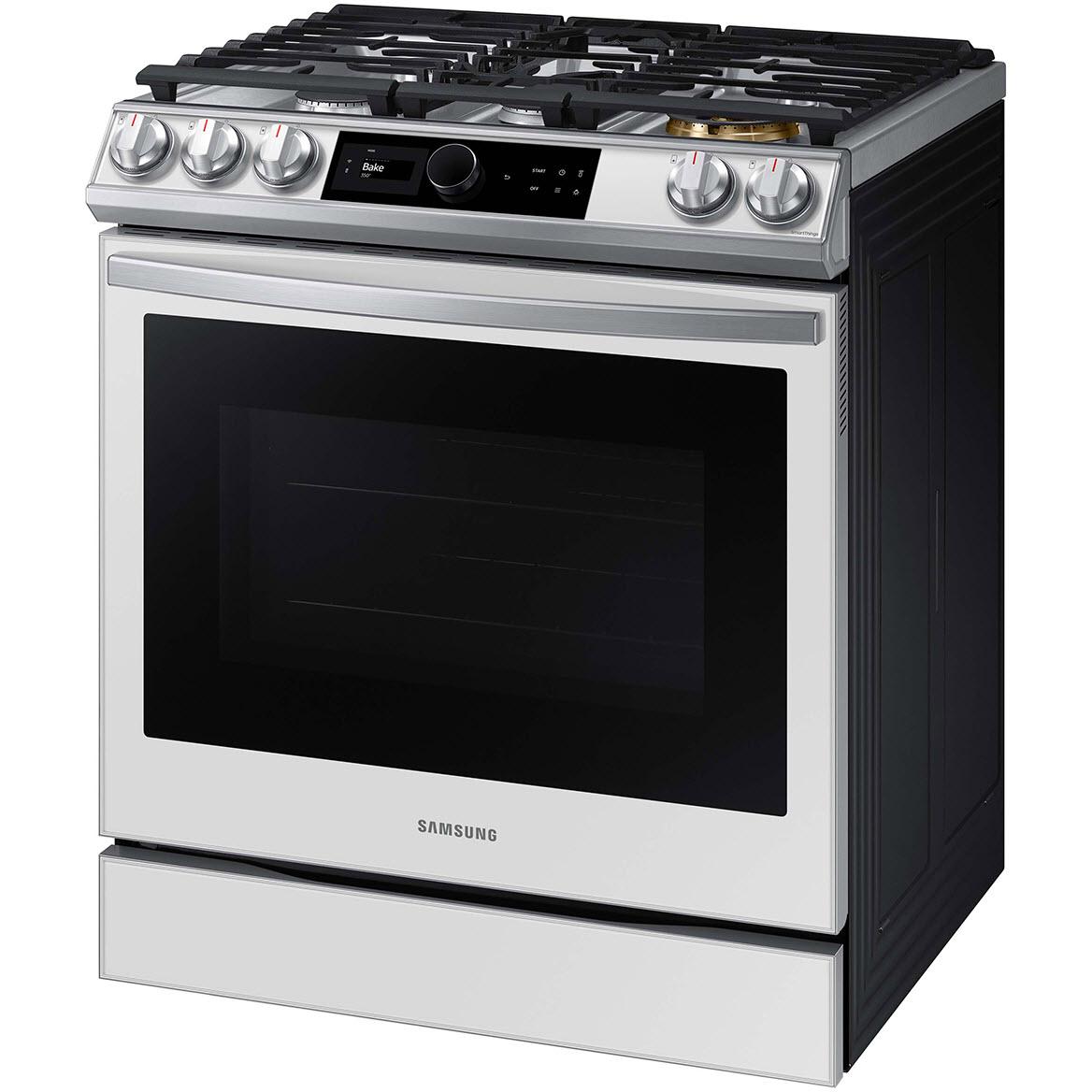 Samsung 30-inch Slide-in Gas Range with Air Fry Technology NX60BB871112/AA IMAGE 5