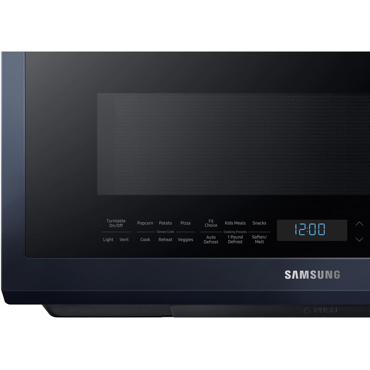 Samsung 30-inch, 1.2 cu.ft. Over-the-Range Microwave Oven with Sensor Cook ME21A706BQN/AA IMAGE 4