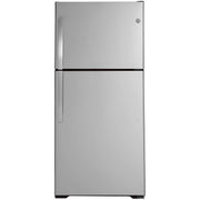 GE 33-inch, 21.9 cu.ft. Freestanding Top Freezer Refrigerator with Upfront Fresh Food Temperature Controls GTS22KYNRFS IMAGE 1