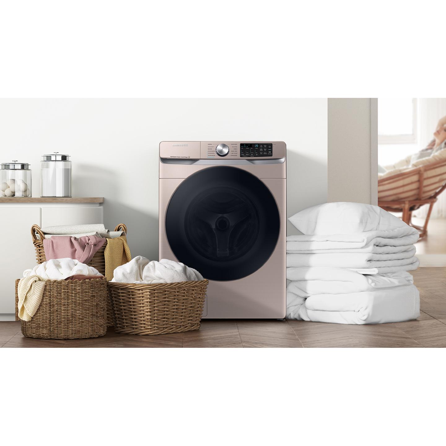  Samsung 4.5 cu.ft. Front Loading Washer with Wi-Fi Connectivity WF45B6300AC/US IMAGE 9