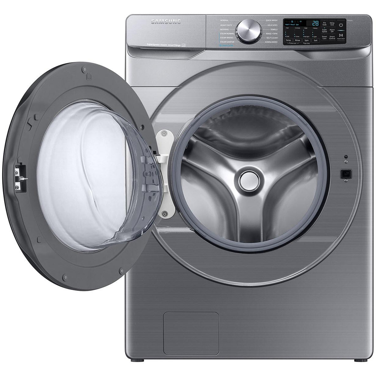  Samsung 4.5 cu.ft. Front Loading Washer with Wi-Fi Connectivity WF45B6300AP/US IMAGE 2