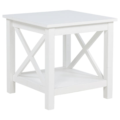 Skyview 3-piece Rectangular Lift Top Coffee Table Set White