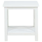 Skyview 3-piece Rectangular Lift Top Coffee Table Set White