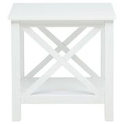 Skyview 3-piece Rectangular Lift Top Coffee Table Set White