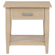 Lindenton 1-drawer Wood Occasional Side End Table Blonde