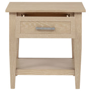 Lindenton 1-drawer Wood Occasional Side End Table Blonde