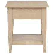 Lindenton 1-drawer Wood Occasional Side End Table Blonde