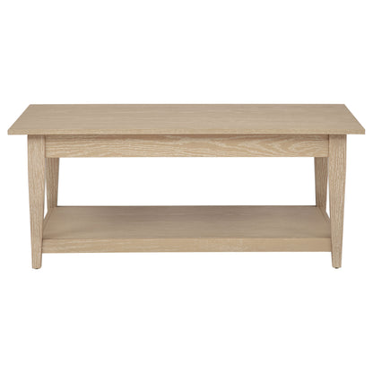 Lindenton Lift-Top Occasional Cocktail Coffee Table Blonde