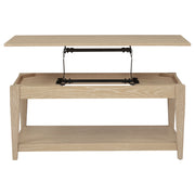 Lindenton Lift-Top Occasional Cocktail Coffee Table Blonde