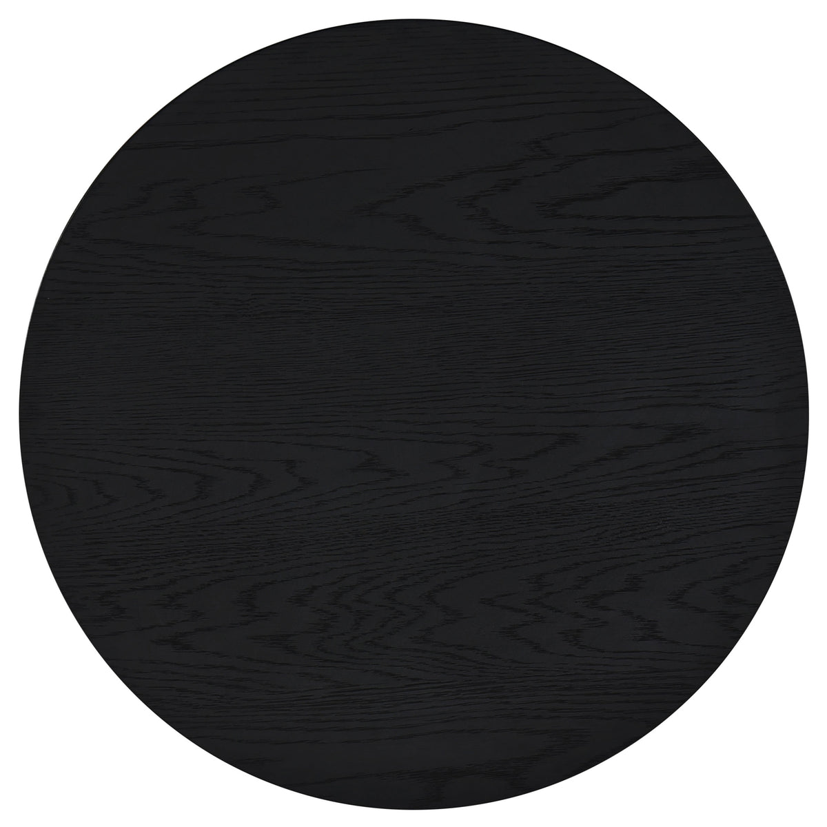 Sweeney 39-inch Round Wood Occasional Cocktail Coffee Table Black