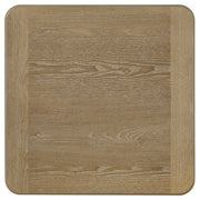 Adina Coffee Table Set Distressed Light Brown