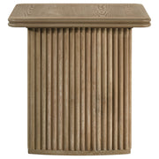 Adina Coffee Table Set Distressed Light Brown