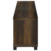 Havering 71-inch TV Stand Fireplace Media Console Dark Pine