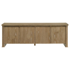 Adina 70-inch TV Stand Media Console Distressed Light Brown