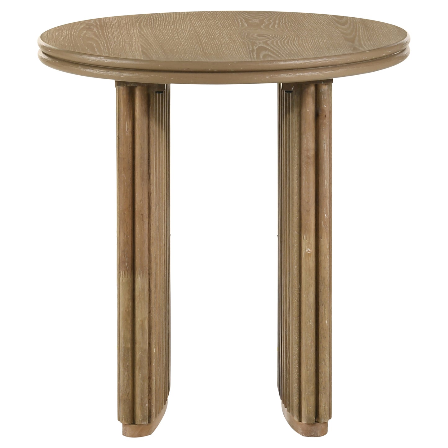Adina Coffee Table Set Distressed Light Brown