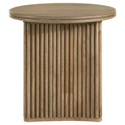 Adina Coffee Table Set Distressed Light Brown