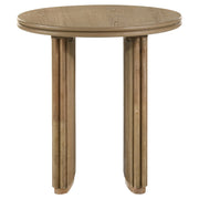 Adina Coffee Table Set Distressed Light Brown