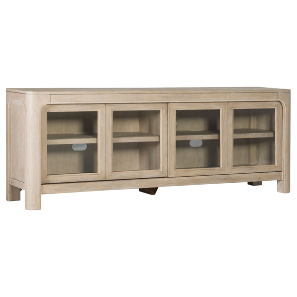 Solano 71-inch 2-door TV Stand Media Console Weathered Mango