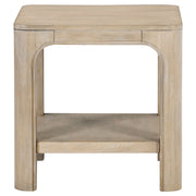 Solano Square Coffee Table Set Weathered Mango