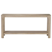 Solano 64-inch Entryway Console Sofa Table Weathered Mango