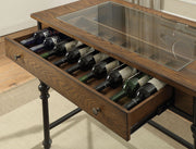 Mesa rectangular de altura de mostrador Jalisa