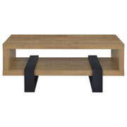 Dinard Engineered Wood Cocktail Coffee Table Mango